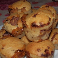 Muffinki snickersowo-fistaszkowe